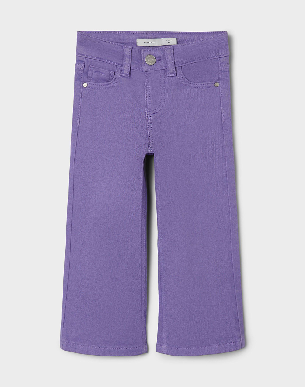 NAME IT NMFPOLLY WIDE TWI PANT 4480-MF PB 13220983-Aster Purple Purple 3730ANAME2040003_XR24585