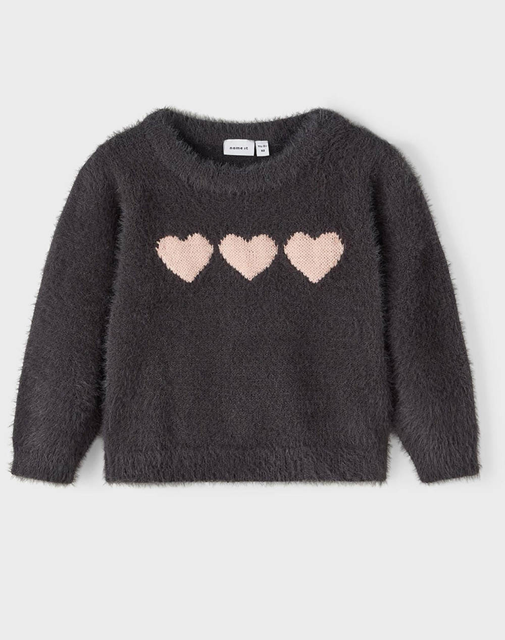 NAME IT NMFNEFINE KNIT BOX 13220784-India Ink DarkSlateGrey