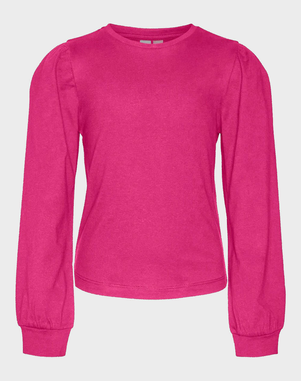 VERO MODA VMKERRY O-NECK TOP JRS GIRL 10294527-Fuchsia Purple Fuchsia