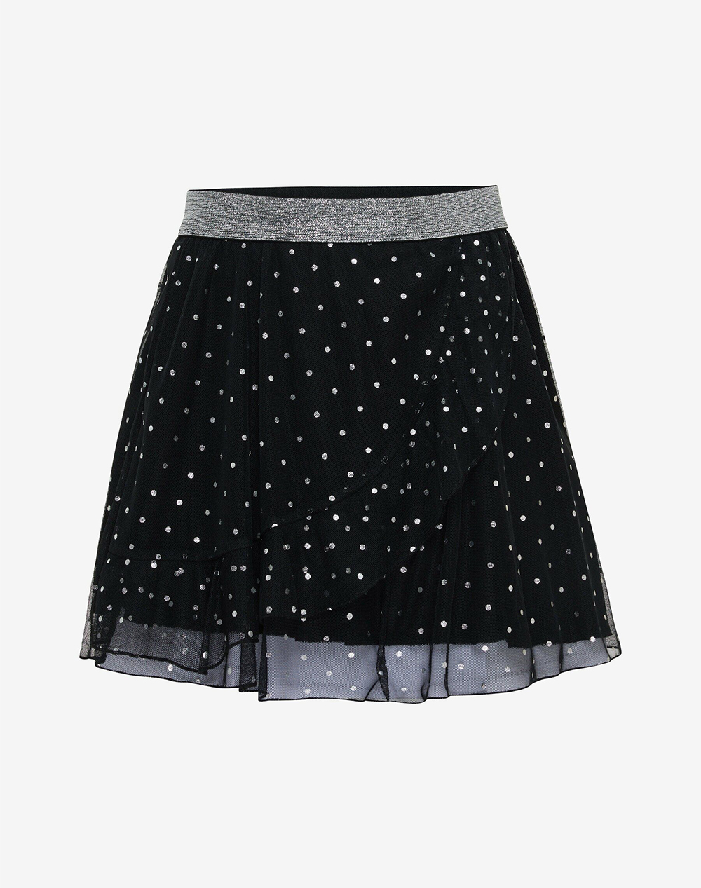 MEXX Fancy skirt with ruffle TU1721036G193911 Black