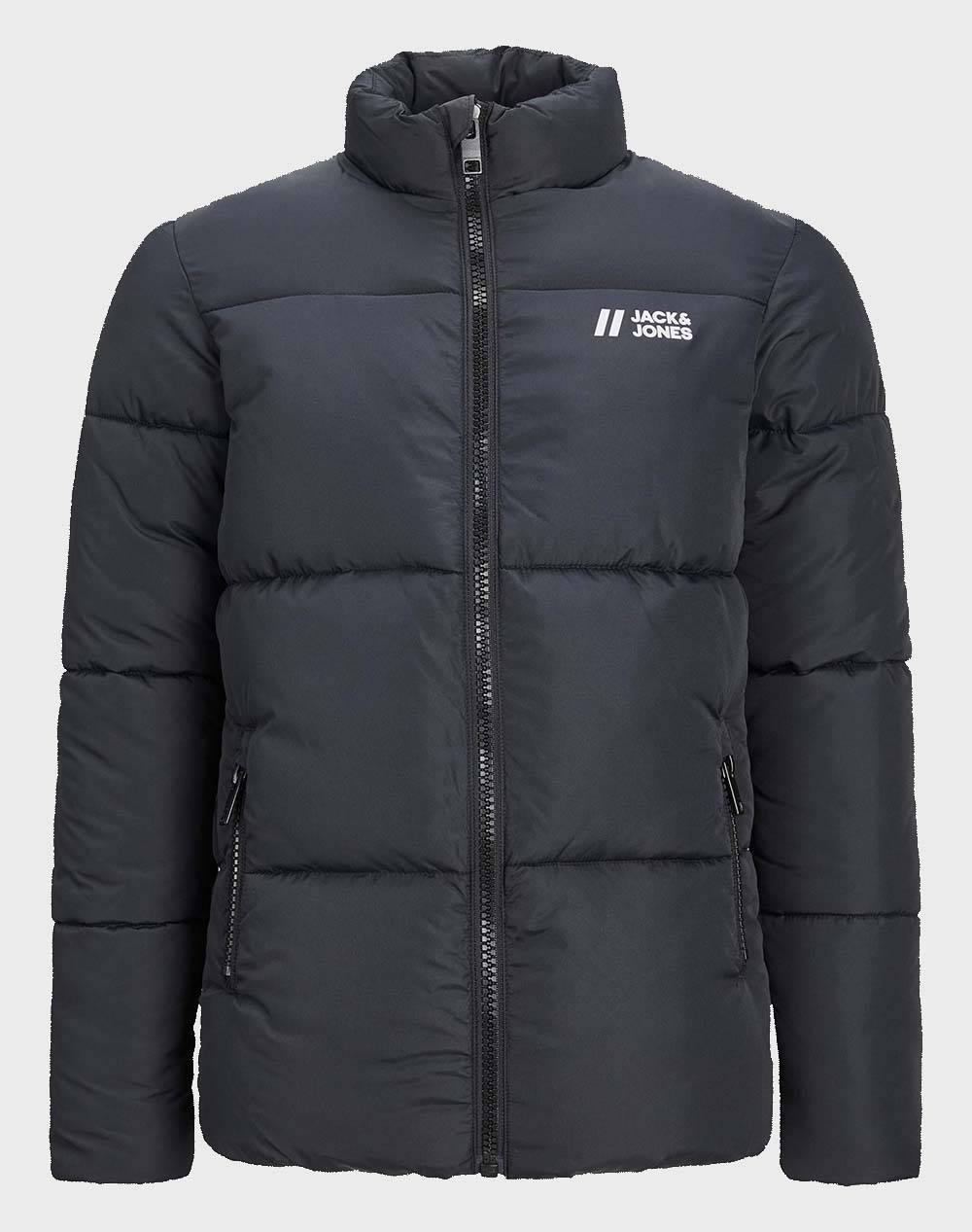 JACK&JONES JJMAX PUFFER JACKET JNR 12238960-BLACK Black