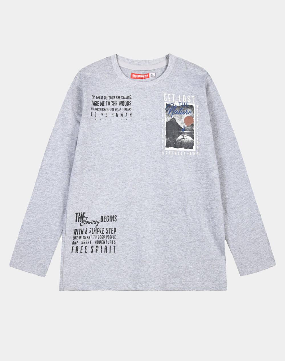 ENERGIERS ΜΠΛΟΥΖΑ ΑΓΟΡΙ 13-123022-5-043 LightGray