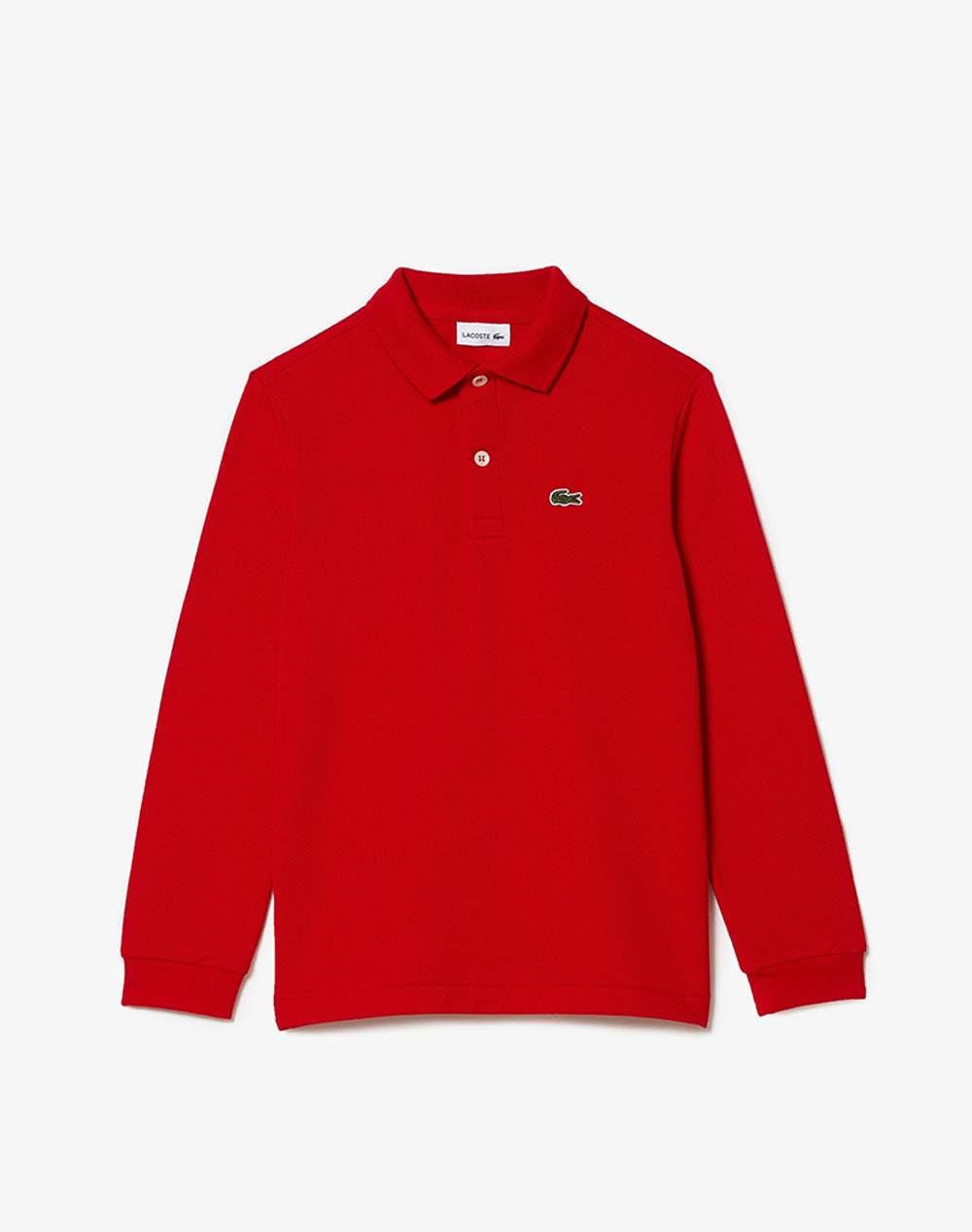 LACOSTE LACOSTE ΜΠΛΟΥΖΑ RIBBED COLLAR SHIRT 3PJ8915-240 Red