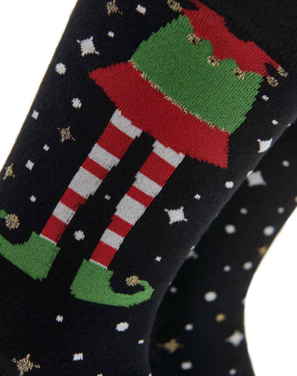 WALK ΠΑΙΔΙΚΕΣ X-MAS ΚΑΛΤΣΕΣ CHR-28-02 Black φωτογραφία