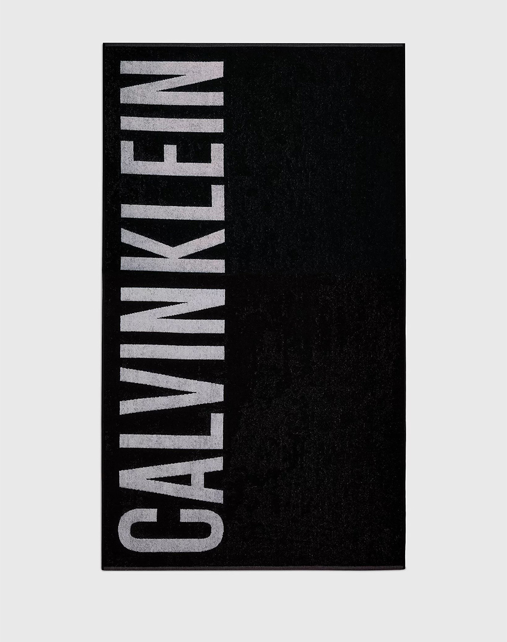 CALVIN KLEIN TOWEL (Διαστάσεις: 176 x 100 εκ) KU0KU00117-BEH Black 3800ACALV7660001_20313