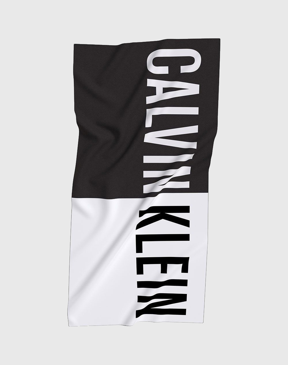 CALVIN KLEIN TOWEL- BLOCK (Διαστάσεις: 178 x 100.5 εκ) KU0KU00122-BEH Black 3800ACALV7660002_20313