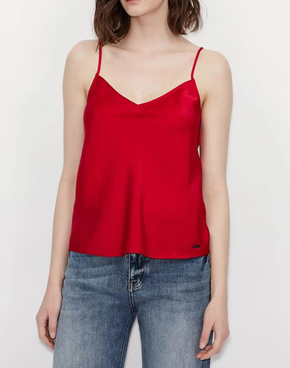 ARMANI EXCHANGE TOP 8NYH05YNZ5Z-14BH Red 3810AARME3400128_XR27833