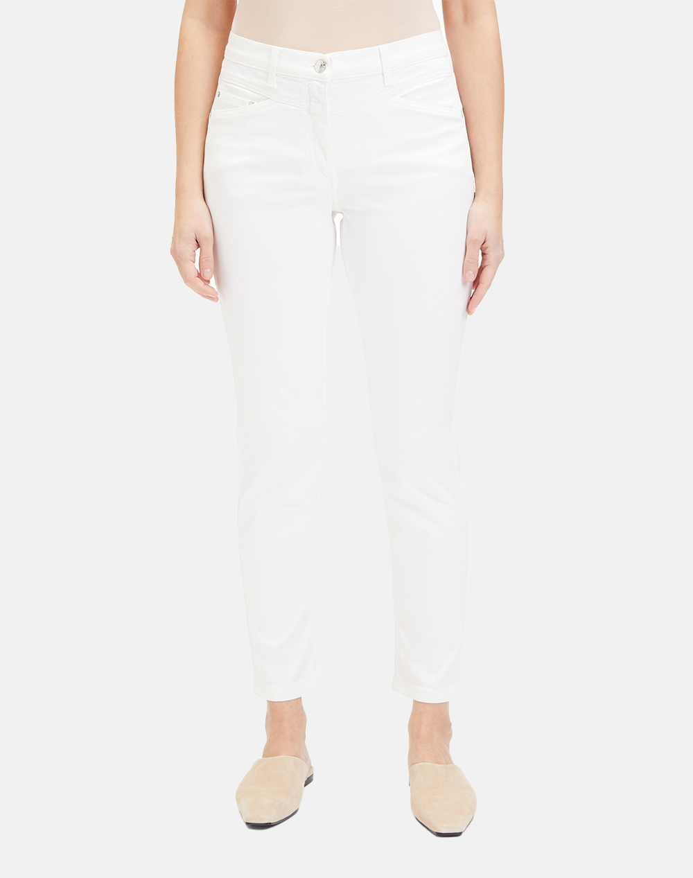 BETTY BARCLAY Hose lang 6818/2518-1014 OffWhite