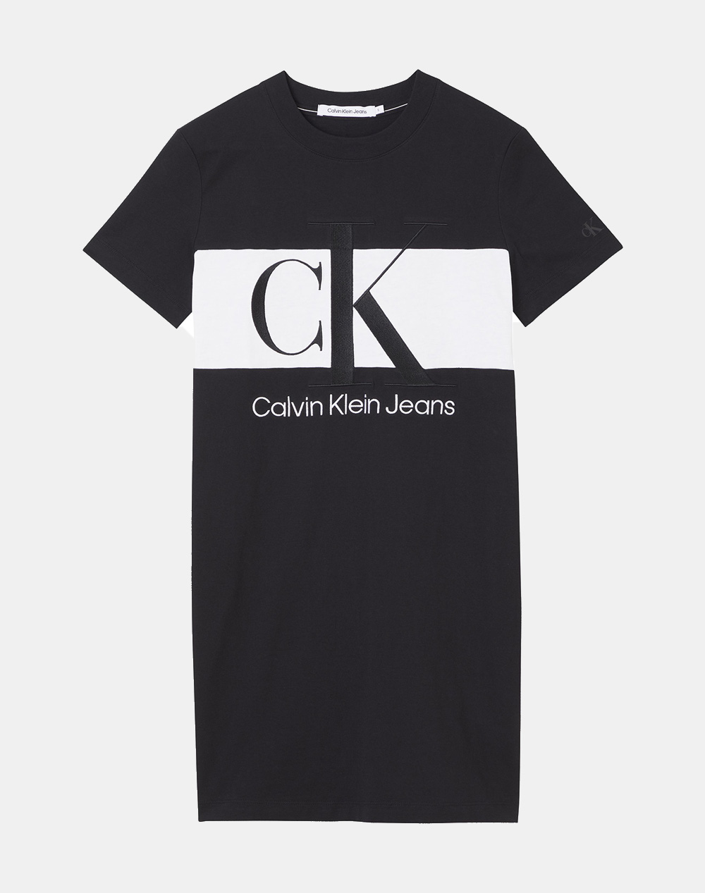 CALVIN KLEIN CALVIN KLEIN BLOCKING T-SHIRT DRESS J20J218862-BEH Black