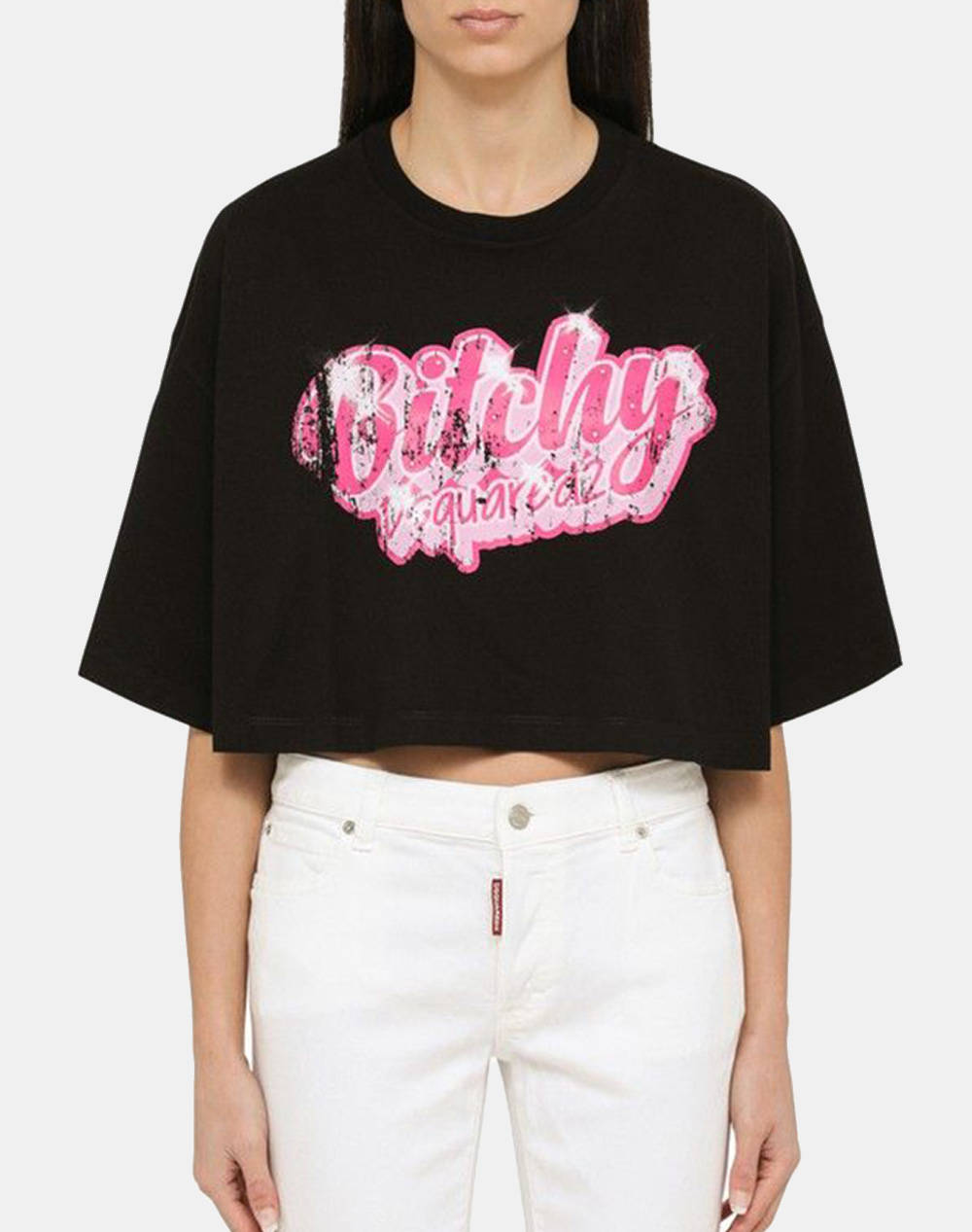 DSQUARED2 ΜΠΛΟΥΖΑ S75GD0397S24662-900 Black