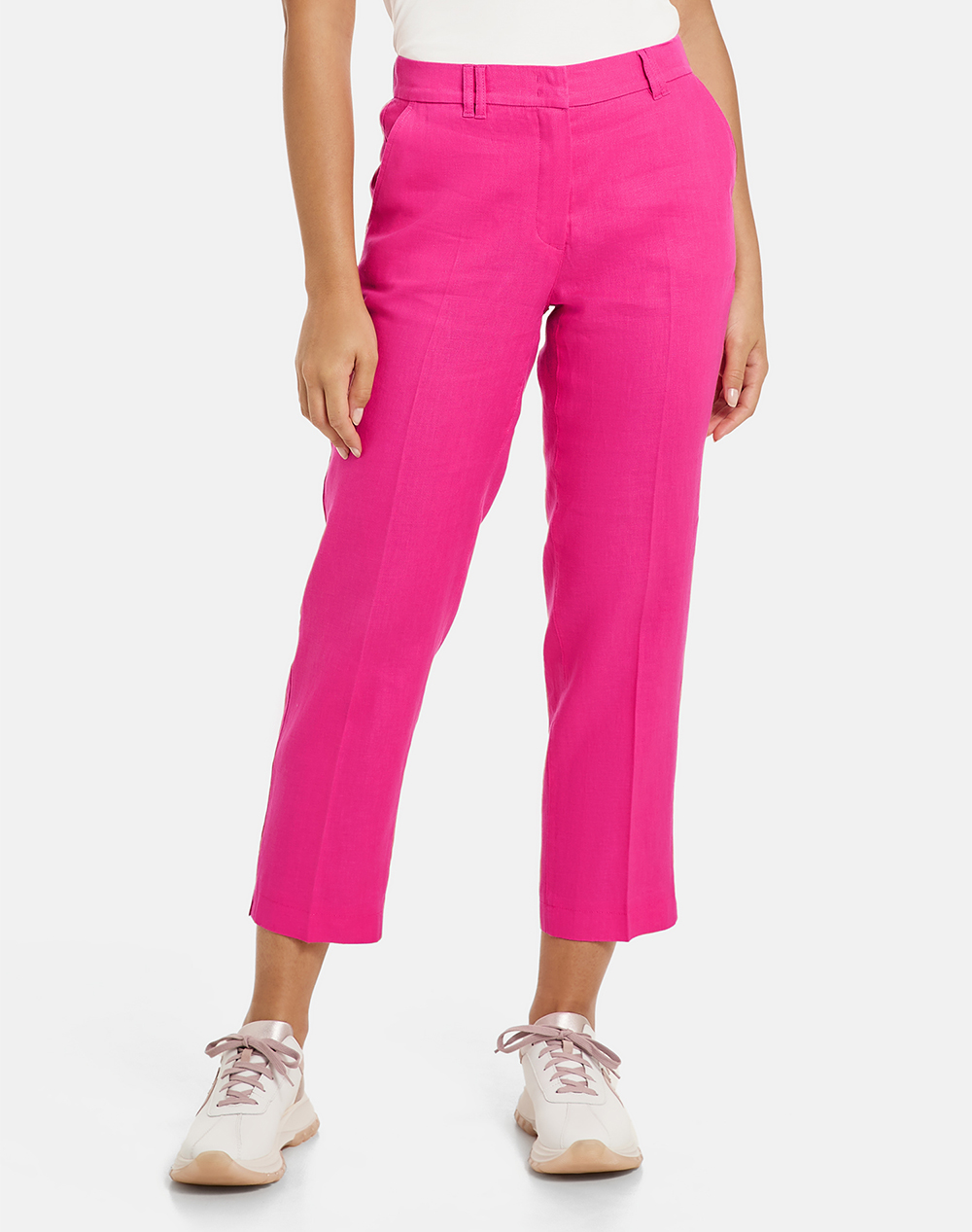 GERRY WEBER PANT LEISURE CROPPED 222057-66225-30913 Pink