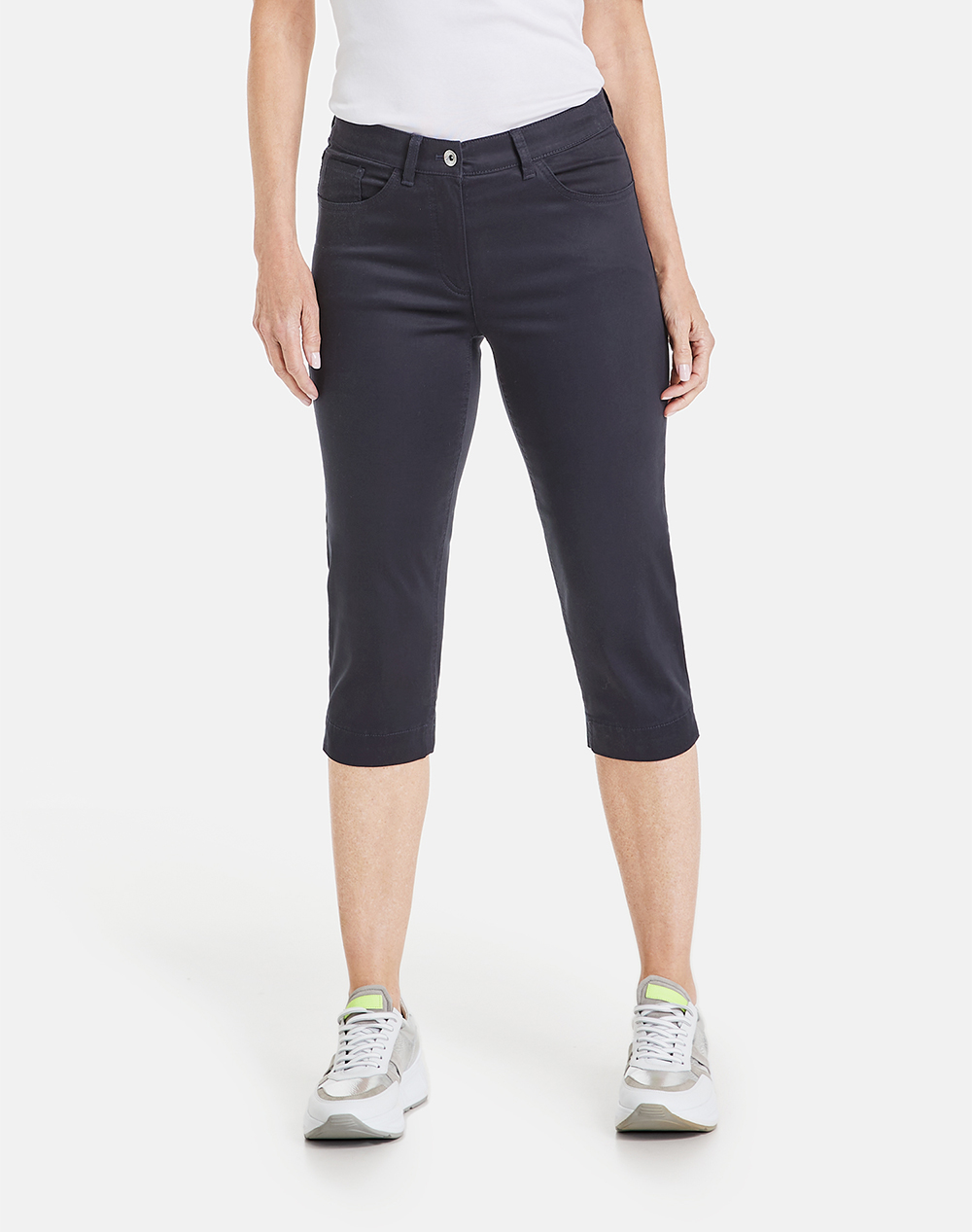 GERRY WEBER PANT LEISURE CROPPED 222124-66287-80890 NavyBlue