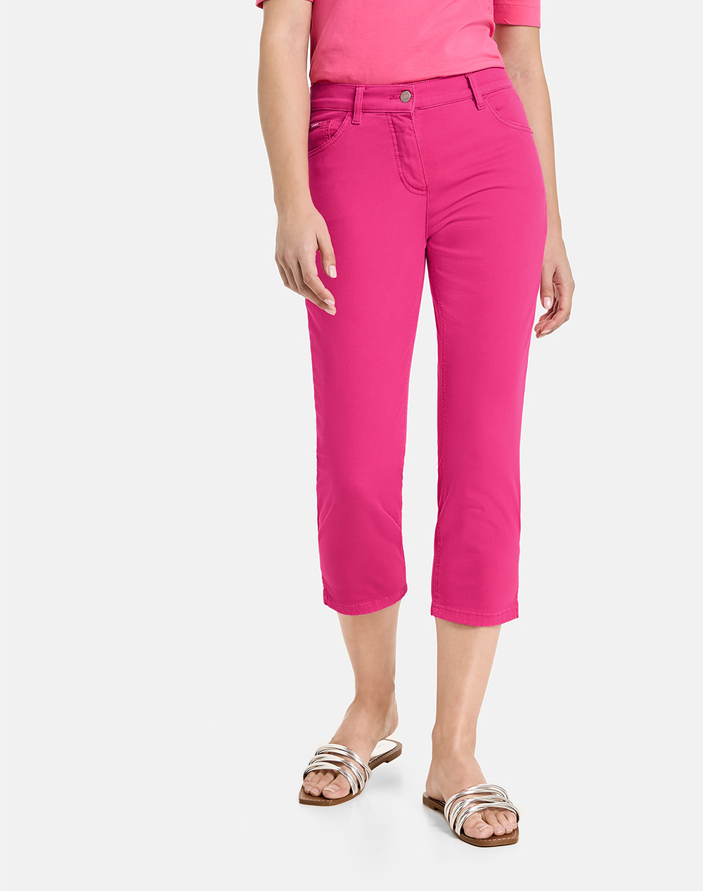 GERRY WEBER PANT LEISURE CROPPED 222070-67965-30913 Pink