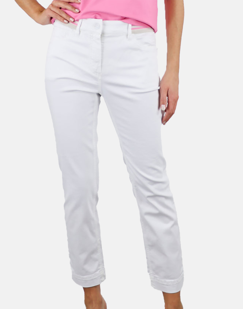 GERRY WEBER JEANS CROPPED 222028-66891-99600 White