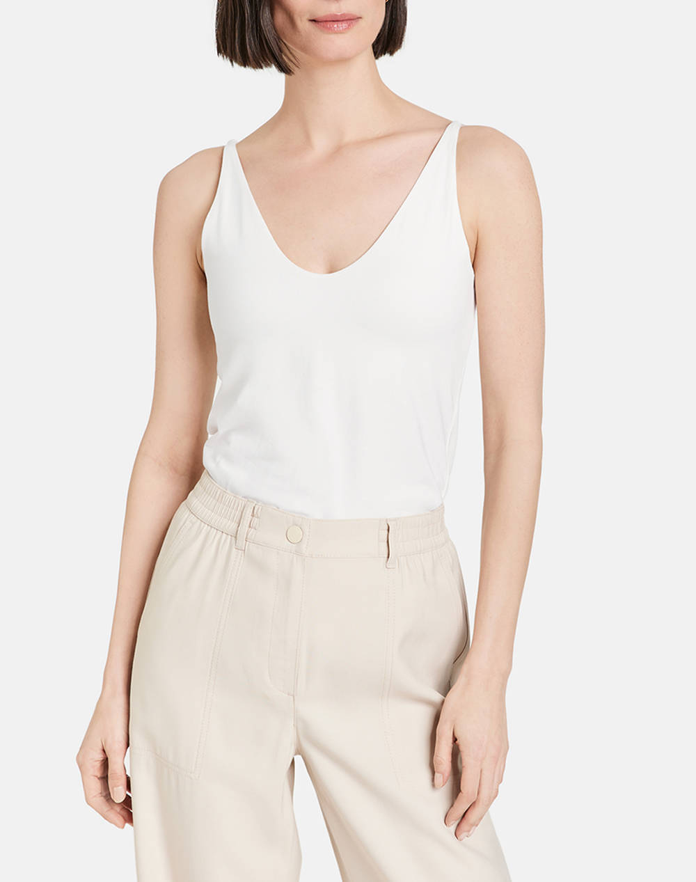 GERRY WEBER GERRY WEBER TOP JERSEY 370200-35005-99700 OffWhite
