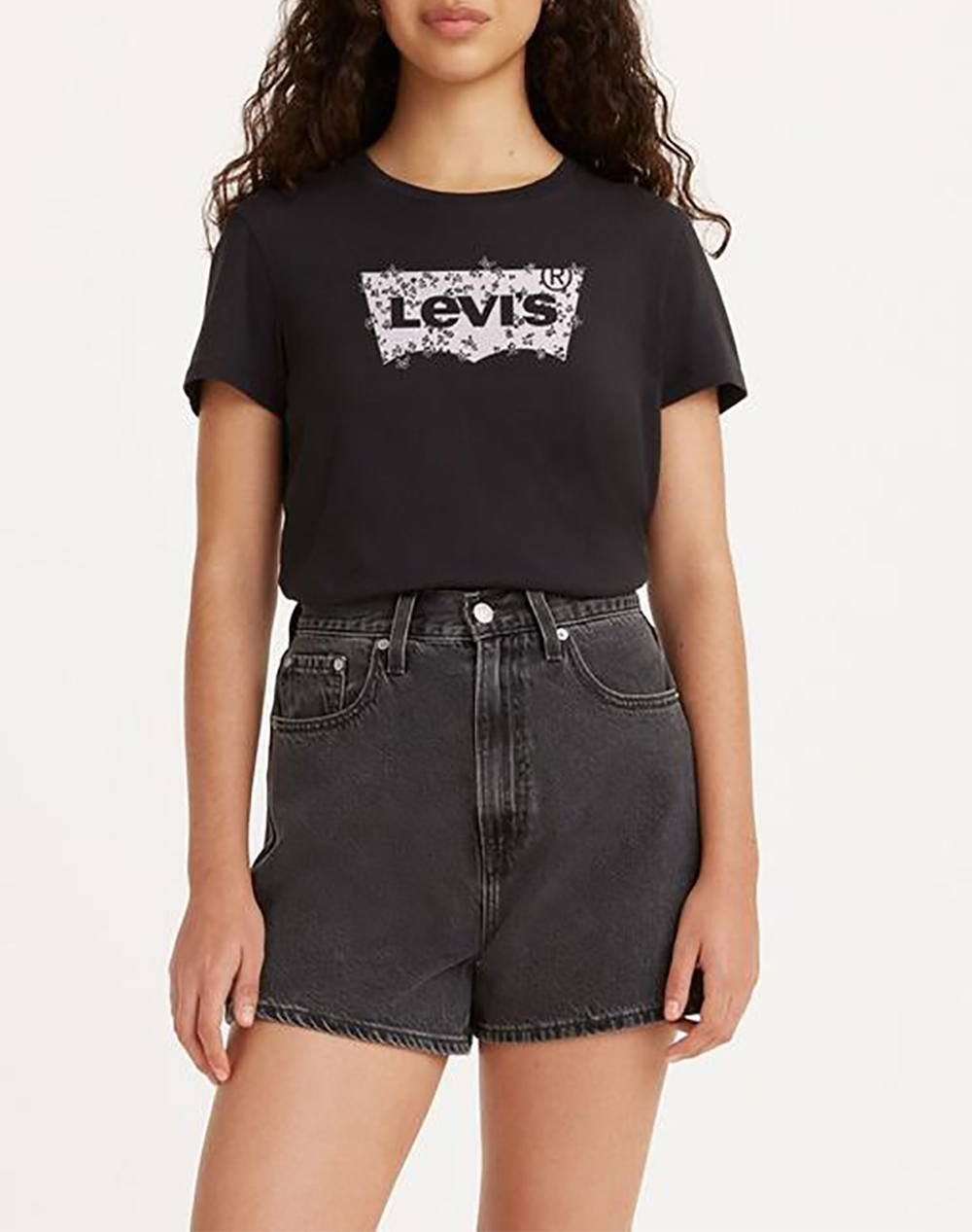 LEVIS THE PERFECT TEE 17369-2544-2544 Black 3810ALEVI3400127_XR28936
