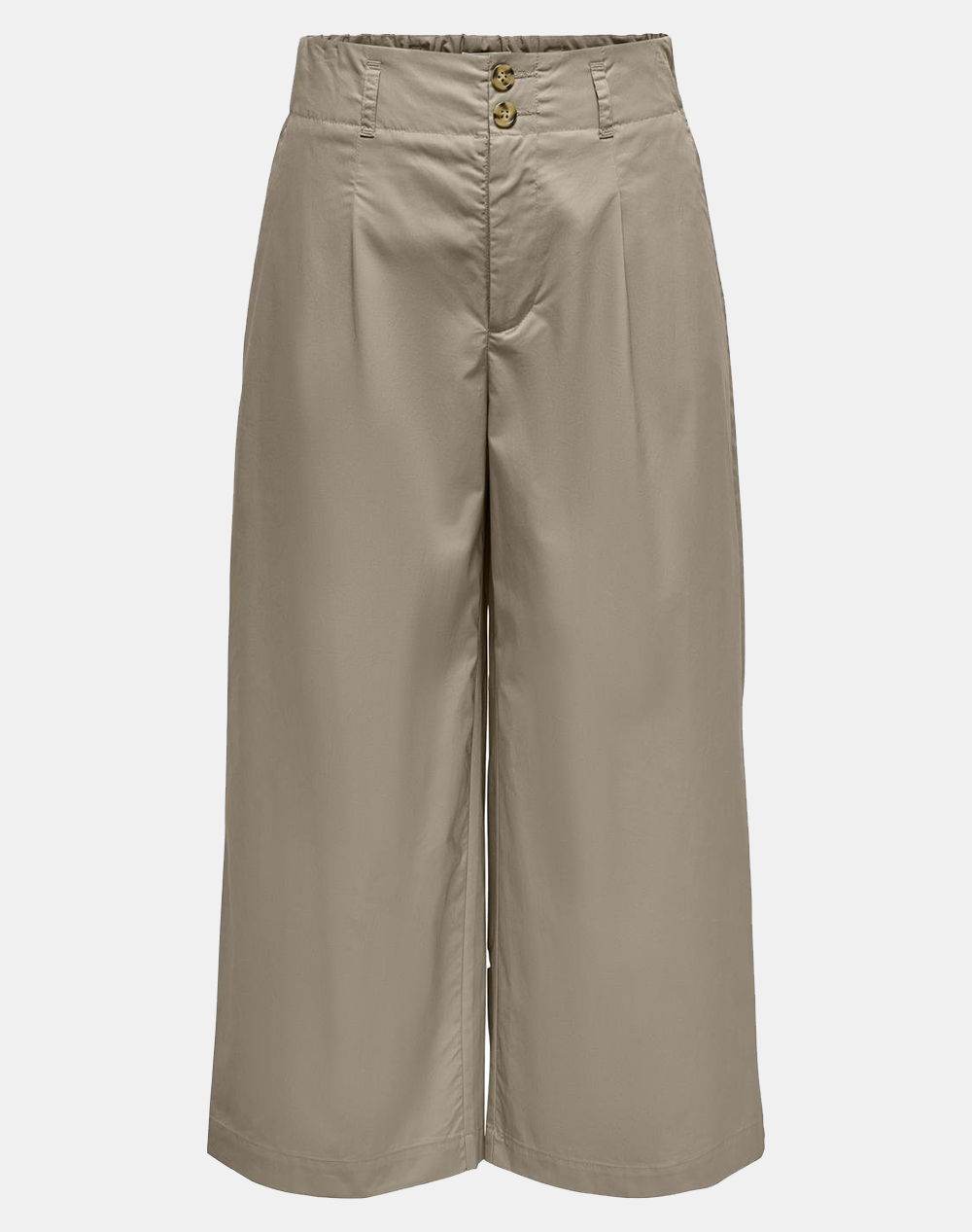 ONLY ONLZORA HW CULOTTE PANT PNT 15318619-Weathered Teak Brown 3810AONLY2000073_XR24600