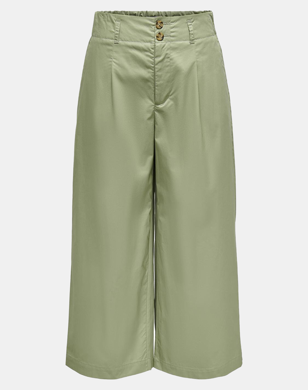 ONLY ONLZORA HW CULOTTE PANT PNT 15318619-Oil Green Olive 3810AONLY2000073_XR07280