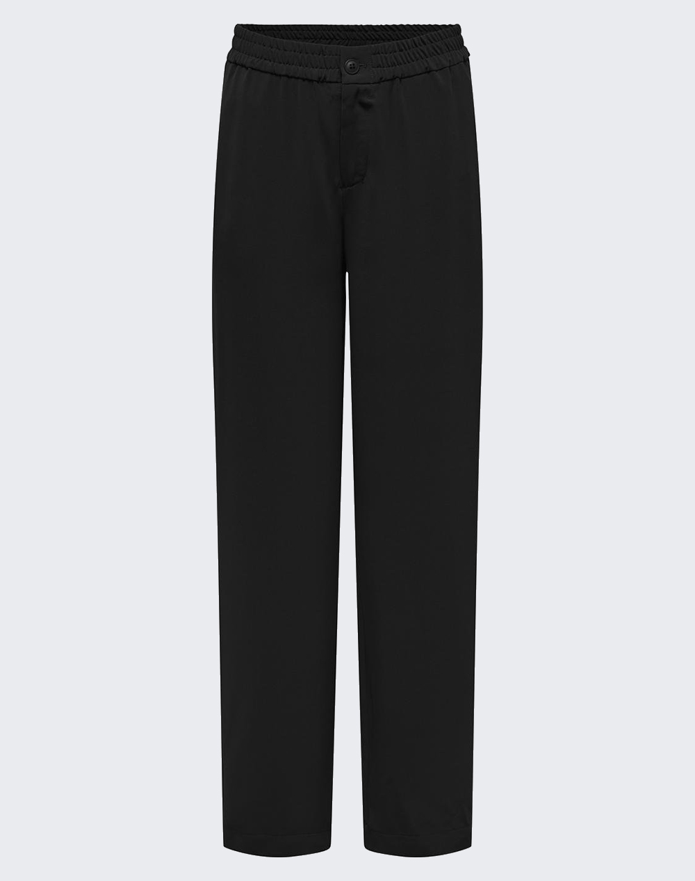 ONLY ONLLEILA MW PULL-UP WIDE PANT CC TLR 15310950-BLACK Black