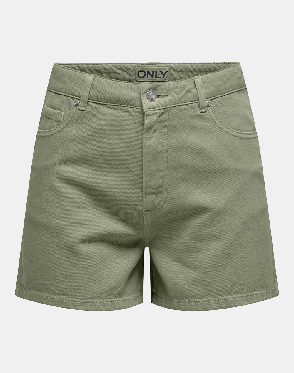 ONLY ONLJAGGER-SILLA HW MOM SHORTS PNT 15318937-Oil Green Olive