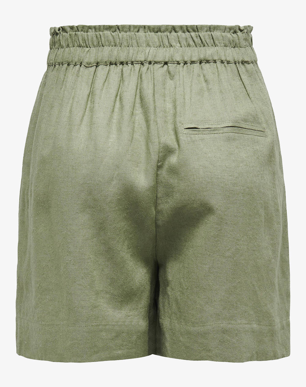 ONLY ONLTOKYO HW LINEN BLEND SHORTS PNT NOOS 15259587-Oil Green Olive φωτογραφία