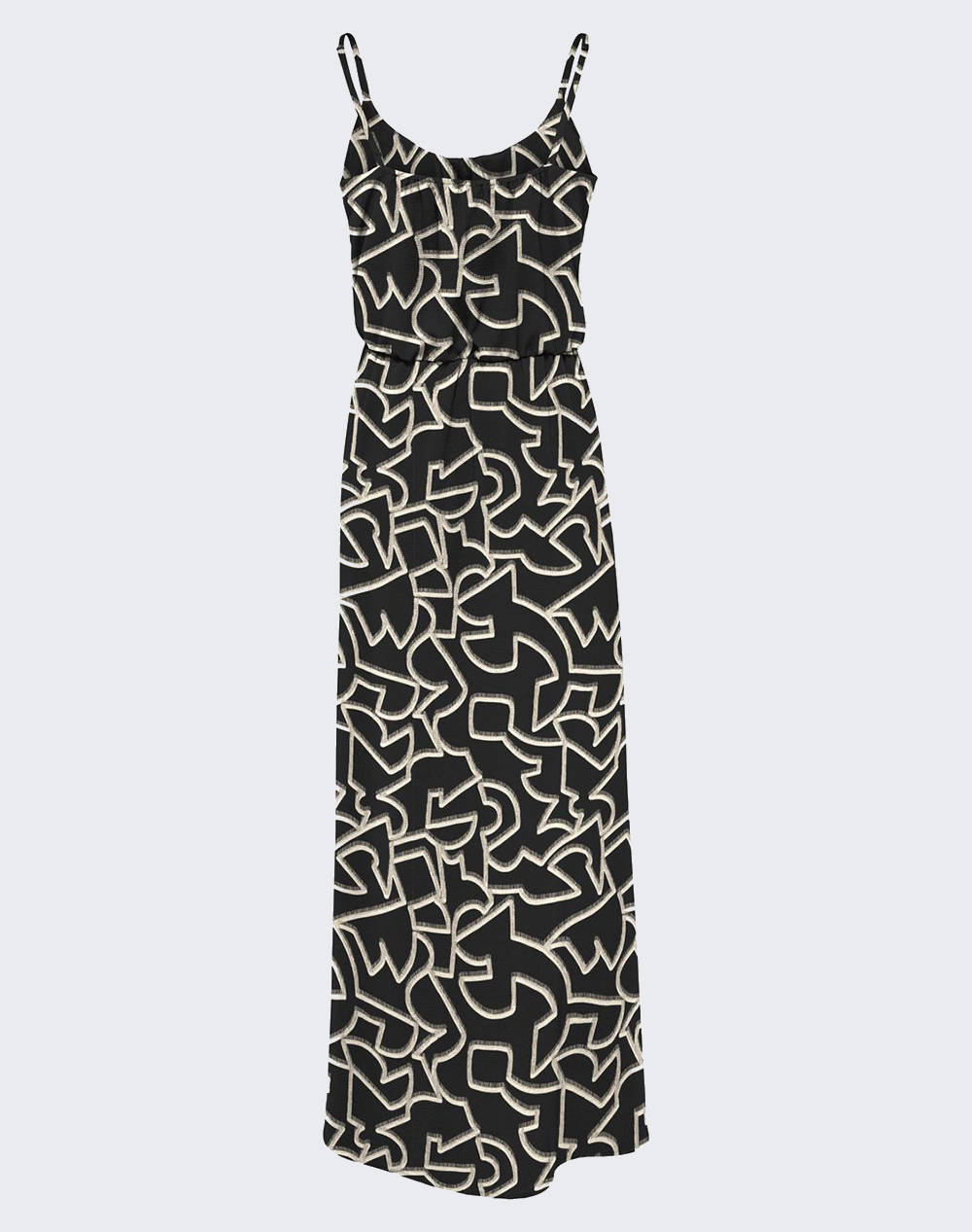 ONLY ONLNOVA LIFE VIS STRAP MAXI DRESS AOP