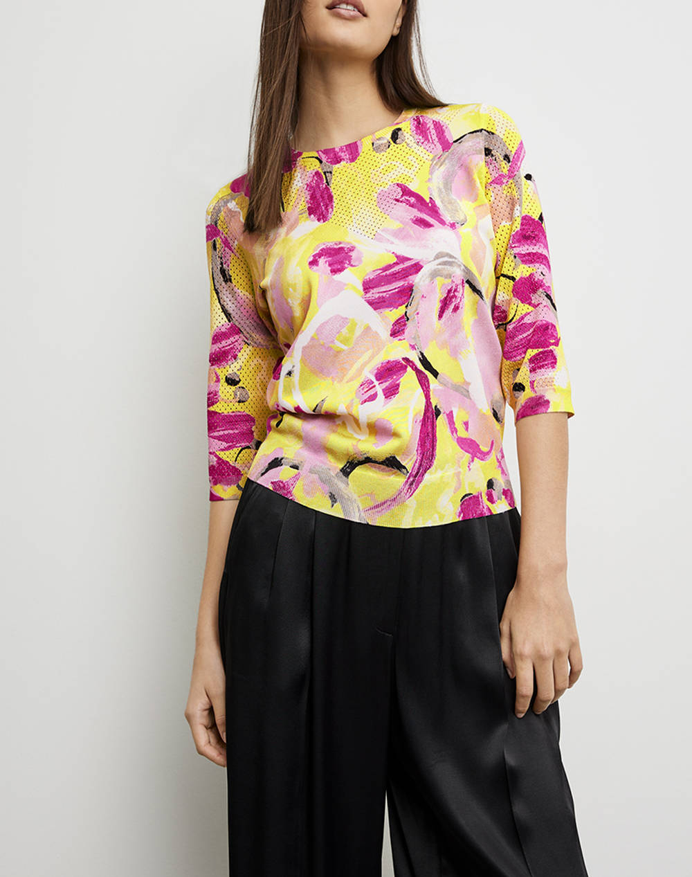 TAIFUN PULLOVER 3/4 SLEEVE 572308-15011-04142 Multi