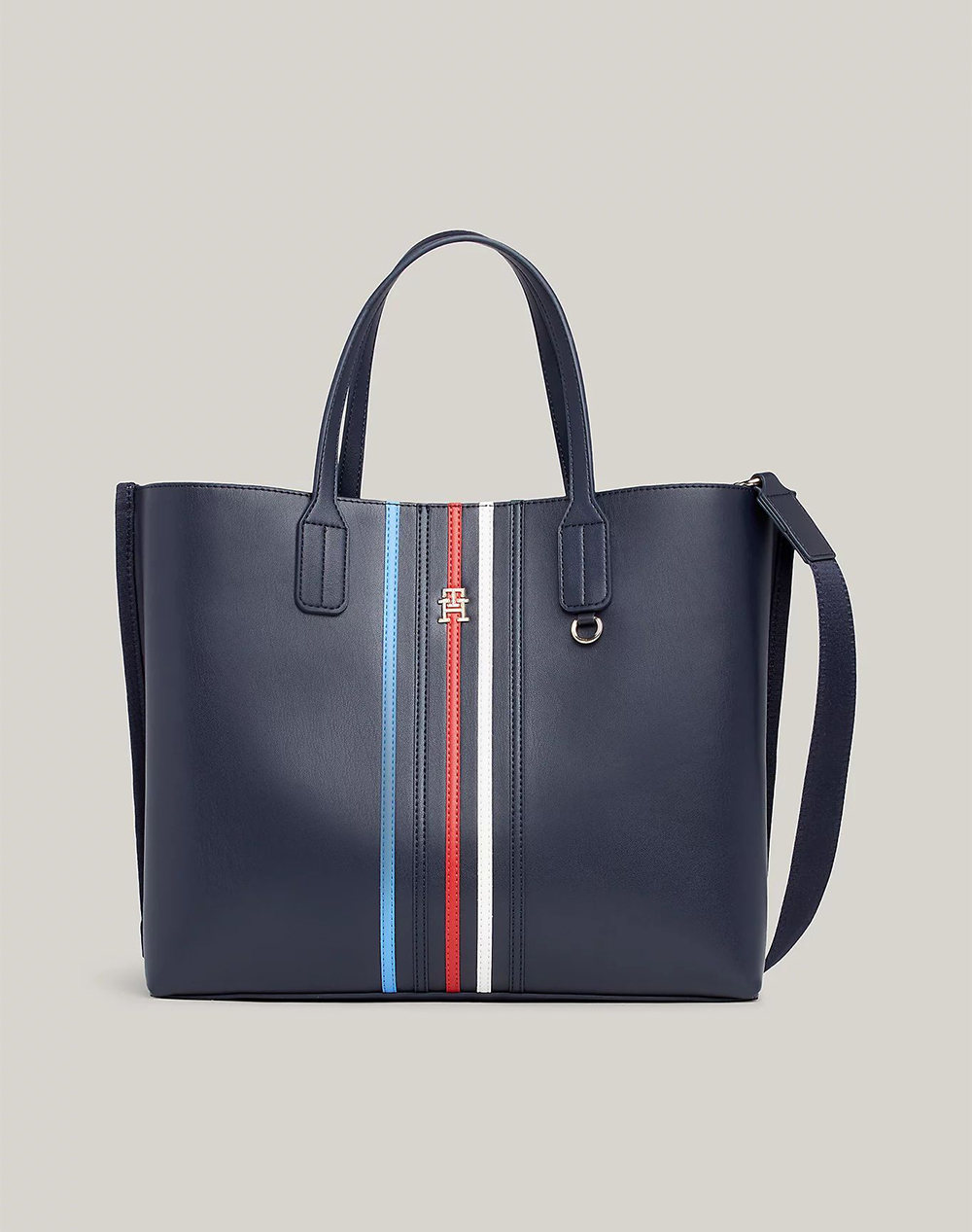 TOMMY HILFIGER ICONIC TOMMY SATCHEL CORP (Διαστάσεις: 40 x 30 x 15 εκ) AW0AW16409-DW6 NavyBlue
