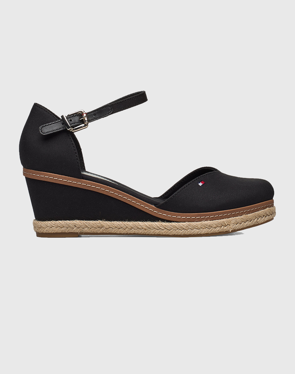 TOMMY HILFIGER BASIC CLOSED TOE MID WEDGE FW0FW04787-BDS Black 3810ATOMM6430022_9371