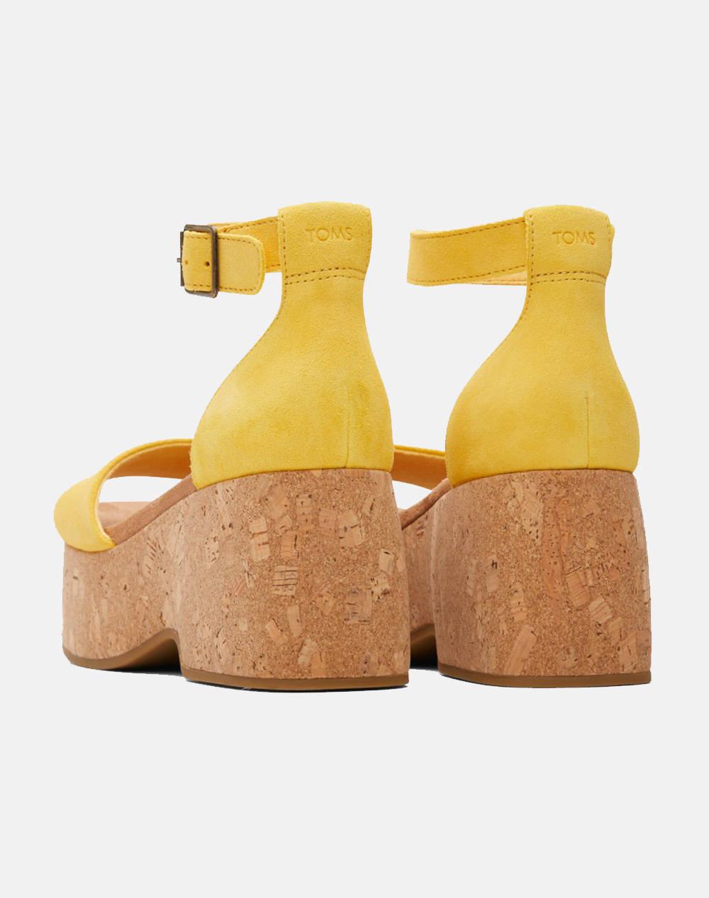 TOMS PIN YEL SUEDE WM LAILA SAND 10020761-YELLOW Yellow φωτογραφία