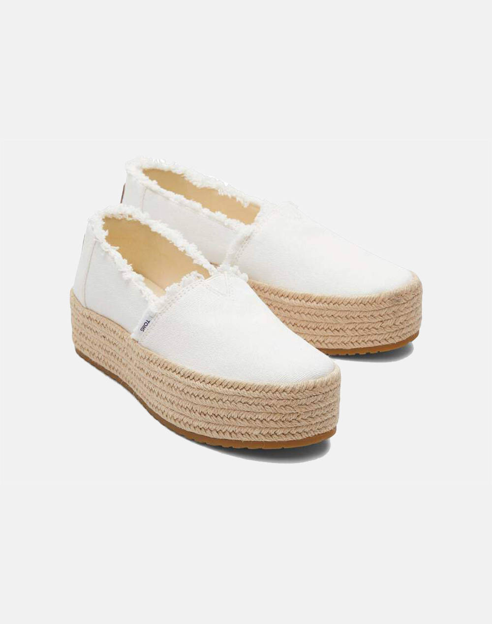 TOMS WHITE CANVAS WM VALCIA ESP 10019820-WHITE White φωτογραφία