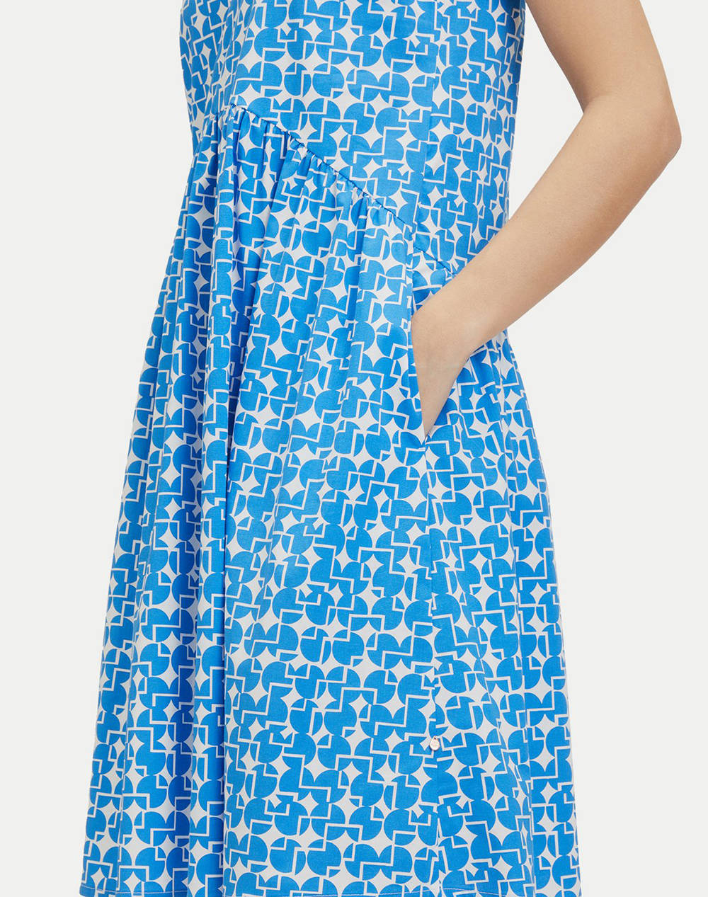 VERA MONT Kleid ungefüttert, kurz 6575/4175-1880 LightBlue φωτογραφία