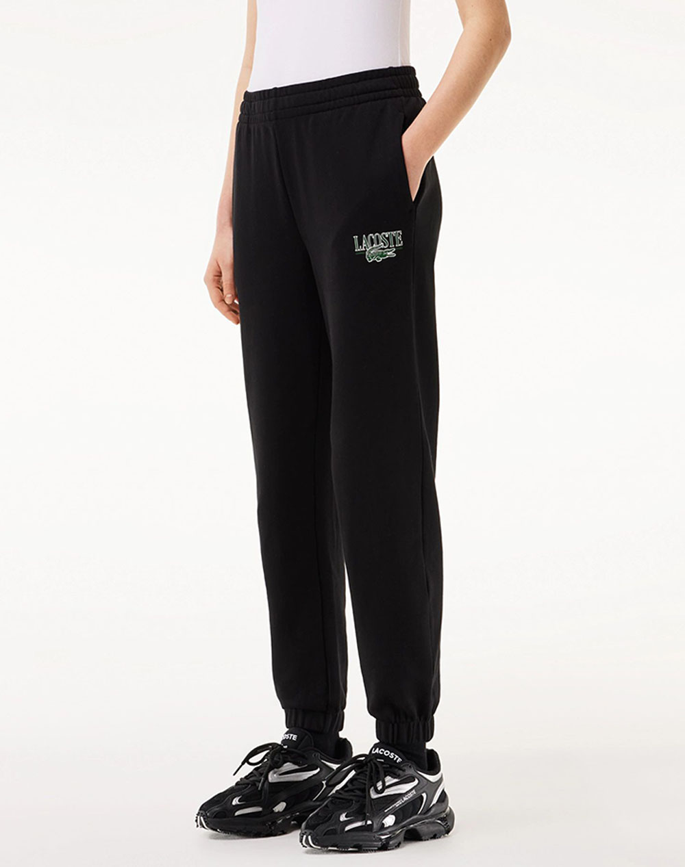 LACOSTE ΠΑΝΤΕΛΟΝΙ ΦΟΡΜΑΣ TRACKSUIT TROUSERS 3XF1710-031 Black