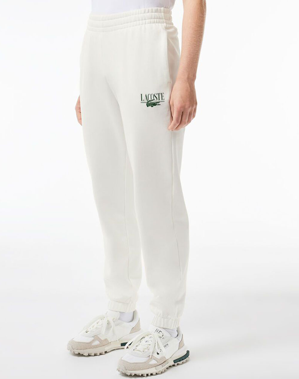 LACOSTE ΠΑΝΤΕΛΟΝΙ ΦΟΡΜΑΣ TRACKSUIT TROUSERS 3XF1710-70V OffWhite 3810BLACO2040017_XR01893