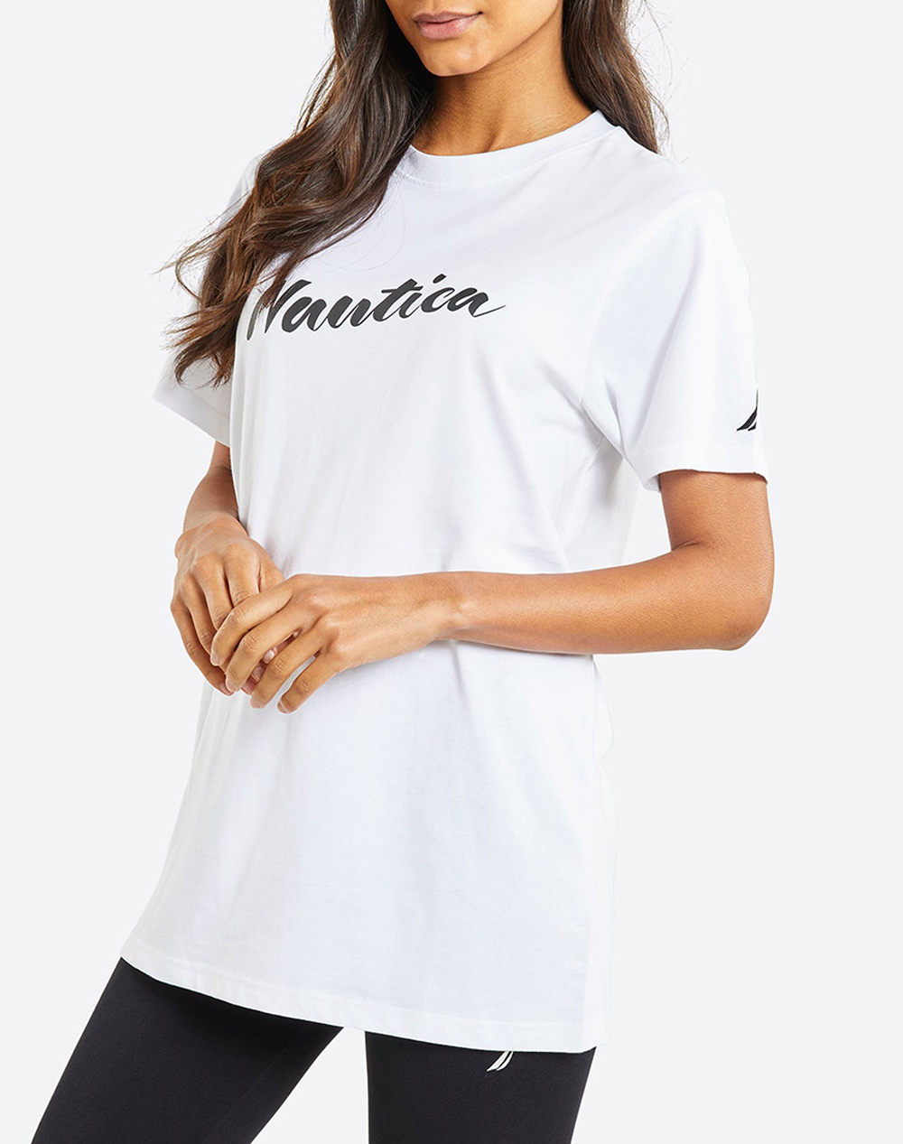 NAUTICA ΜΠΛΟΥΖΑ T-SHIRT ΚΜ Rowena T-Shirt Rowena T-Shirt 3NCN2M01731-908 White