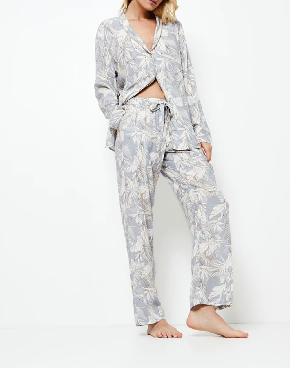 ARUELLE Adoria pajama long 39.01.23.554-NO COLOR Gray