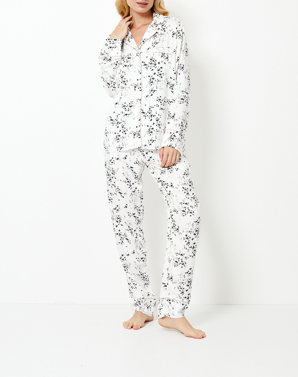 ARUELLE Zillie pajama long SS24 39.01.23.566-NO COLOR OffWhite