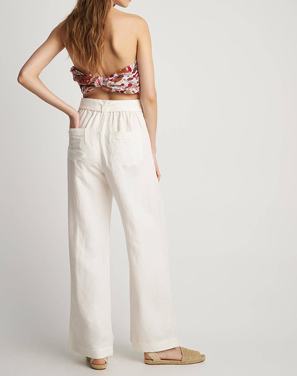 ATTRATTIVO ΠΑΝΤΕΛΟΝΙ 9918819-LEYKO White φωτογραφία