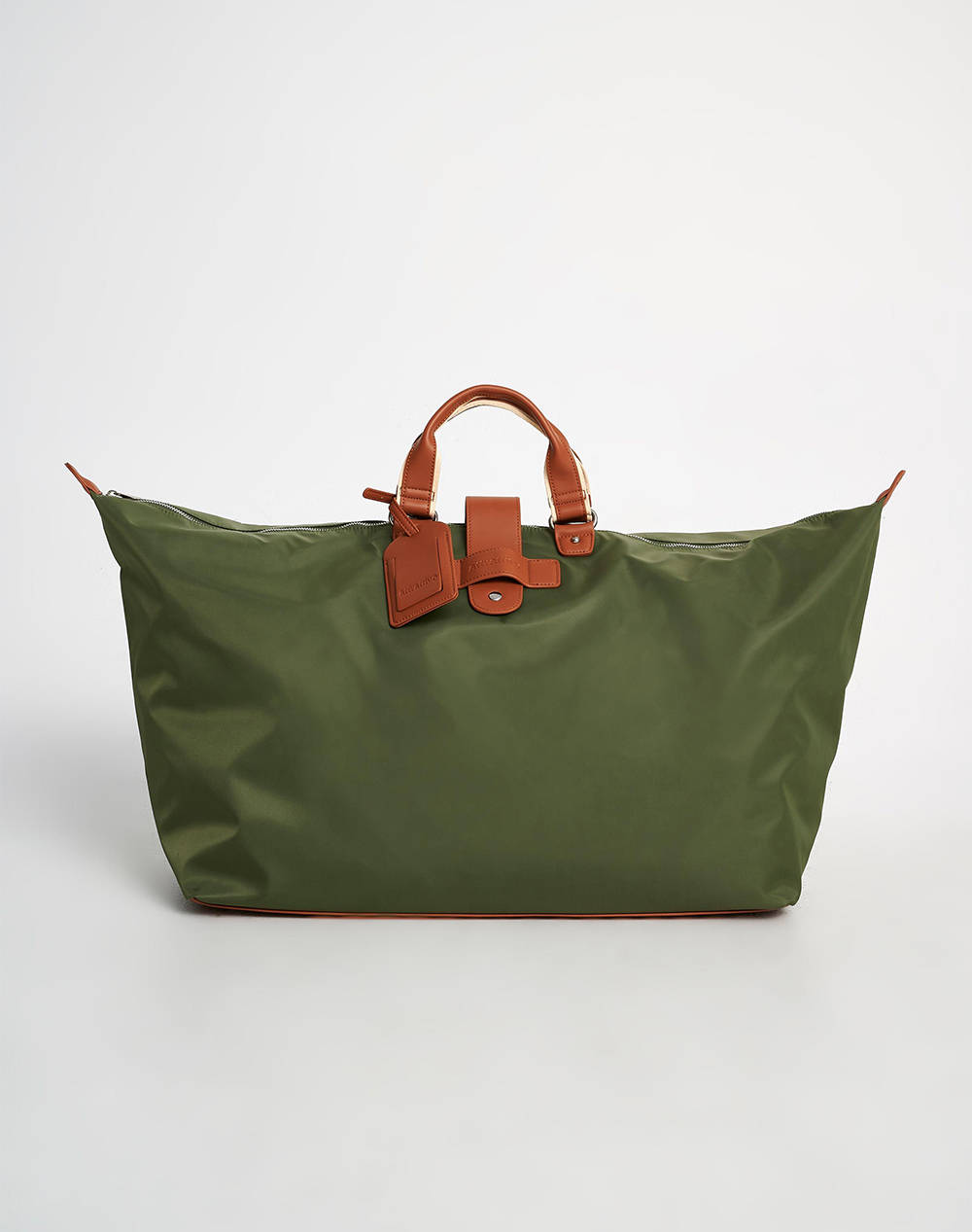 Attrattivo Γυναικεία Τσάντα Ταξιδιού Χακί Πολυαμίδιο Πολυουρεθάνη