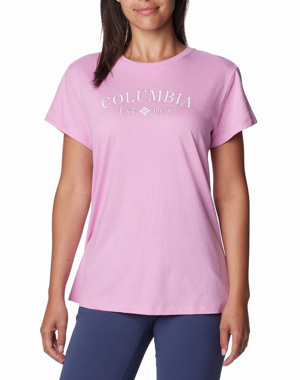 COLUMBIA Γυναικεία Μπλούζα Columbia Trek™ SS Graphic Tee CE33-1992134-561 Fuchsia
