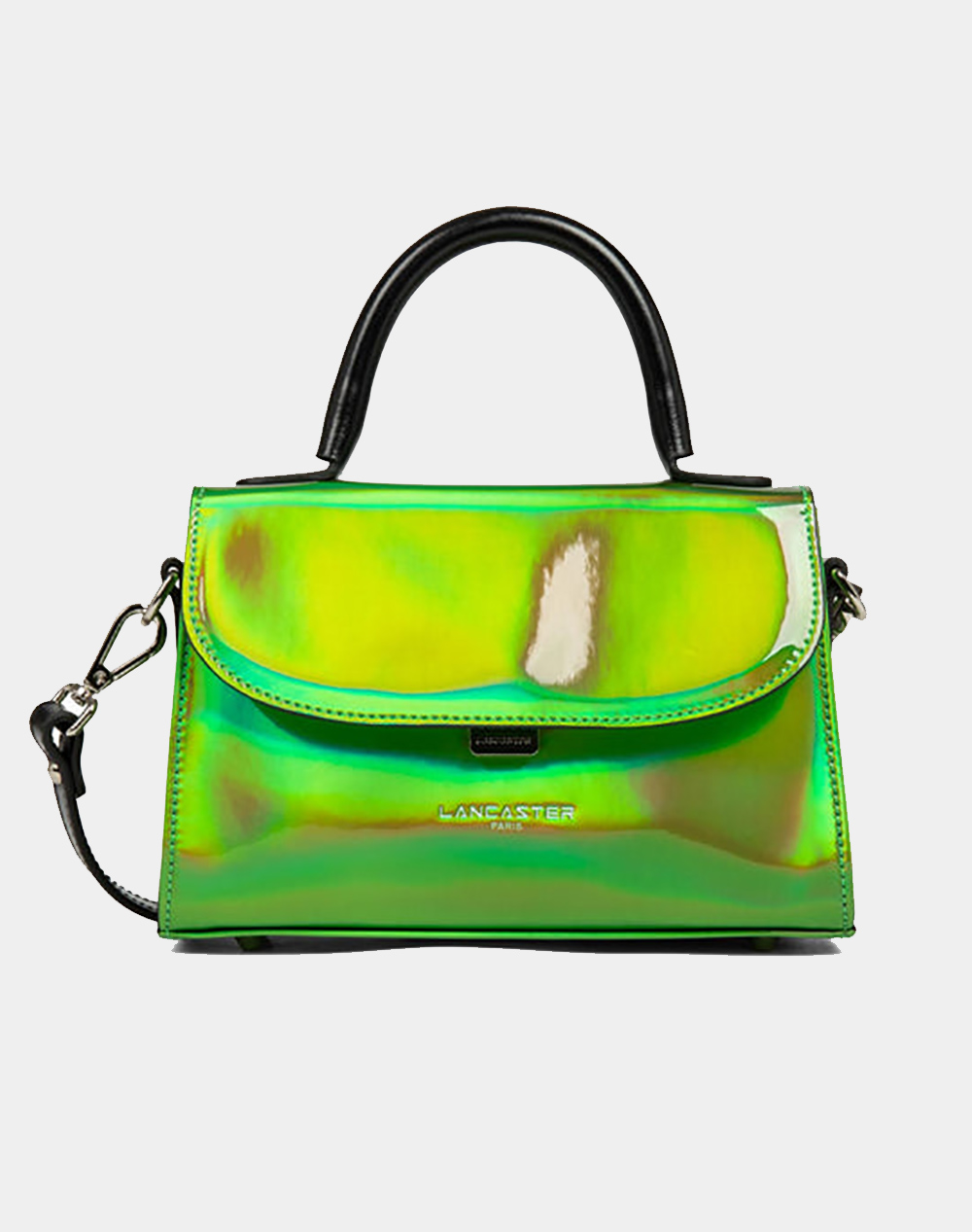 LANCASTER Τσάντα Handbag Glass Irio (Διαστάσεις: 21 x 14 x 7 εκ.) 433-41-a.1216 Green