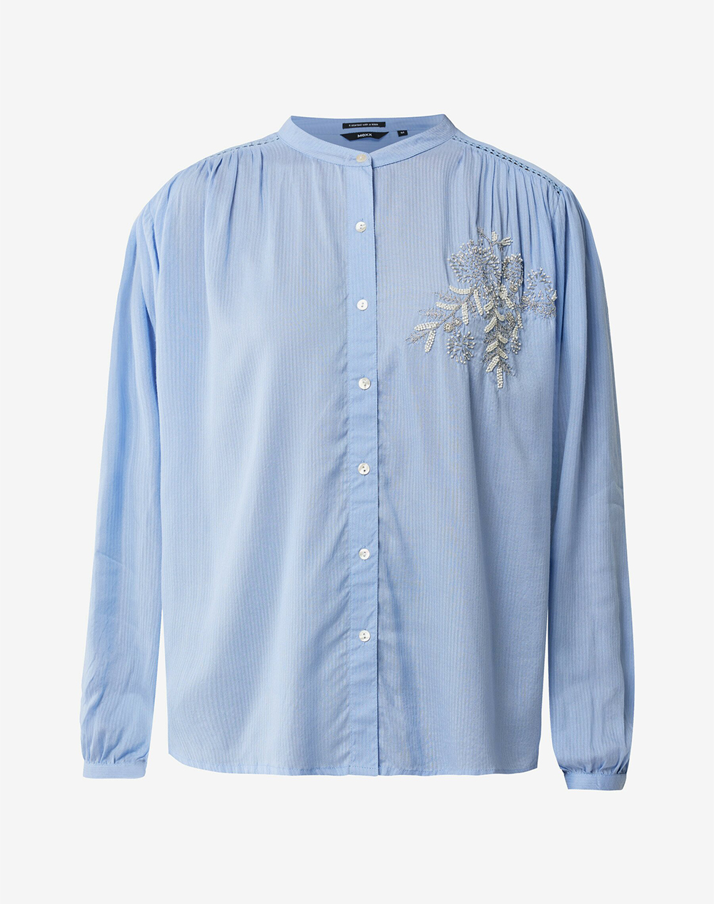 MEXX shirt with chest embroidery