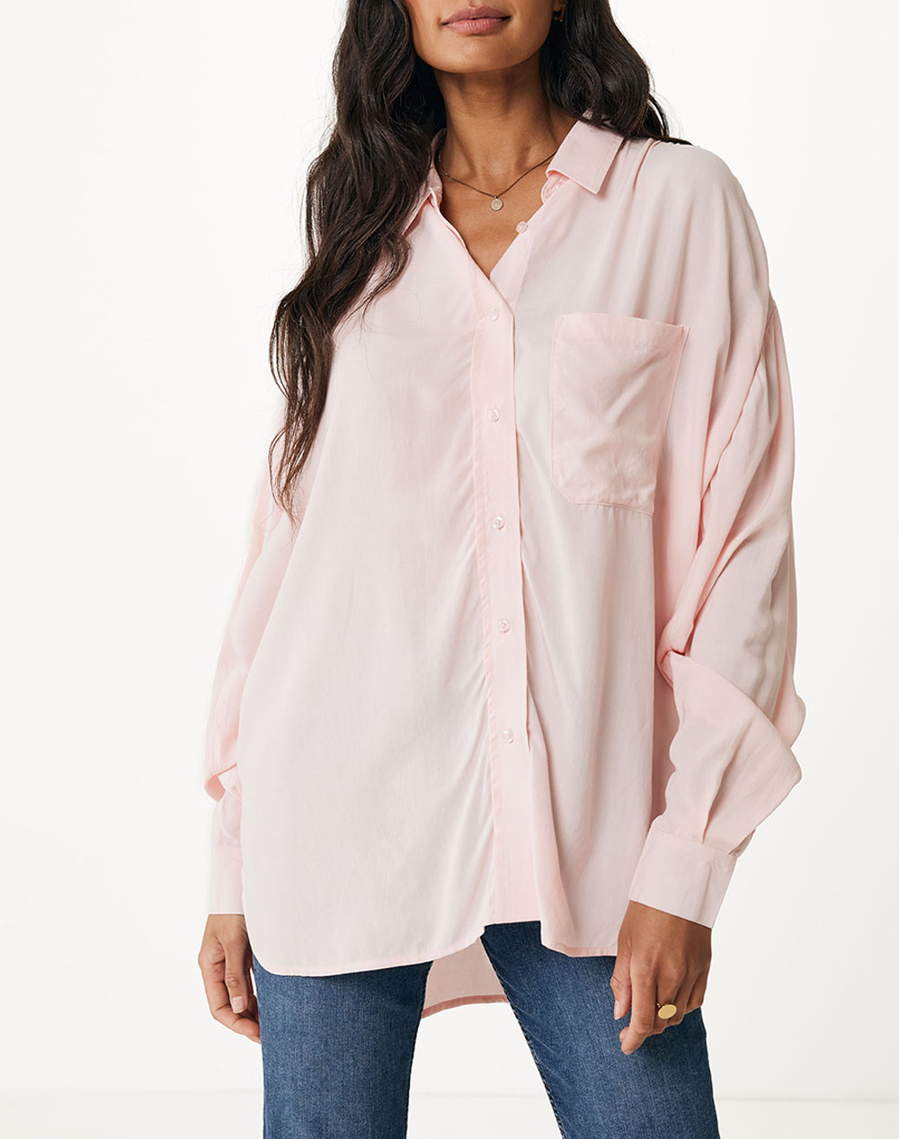 MEXX Cargo blouse with pockets MF006100941W-131409 LightPink