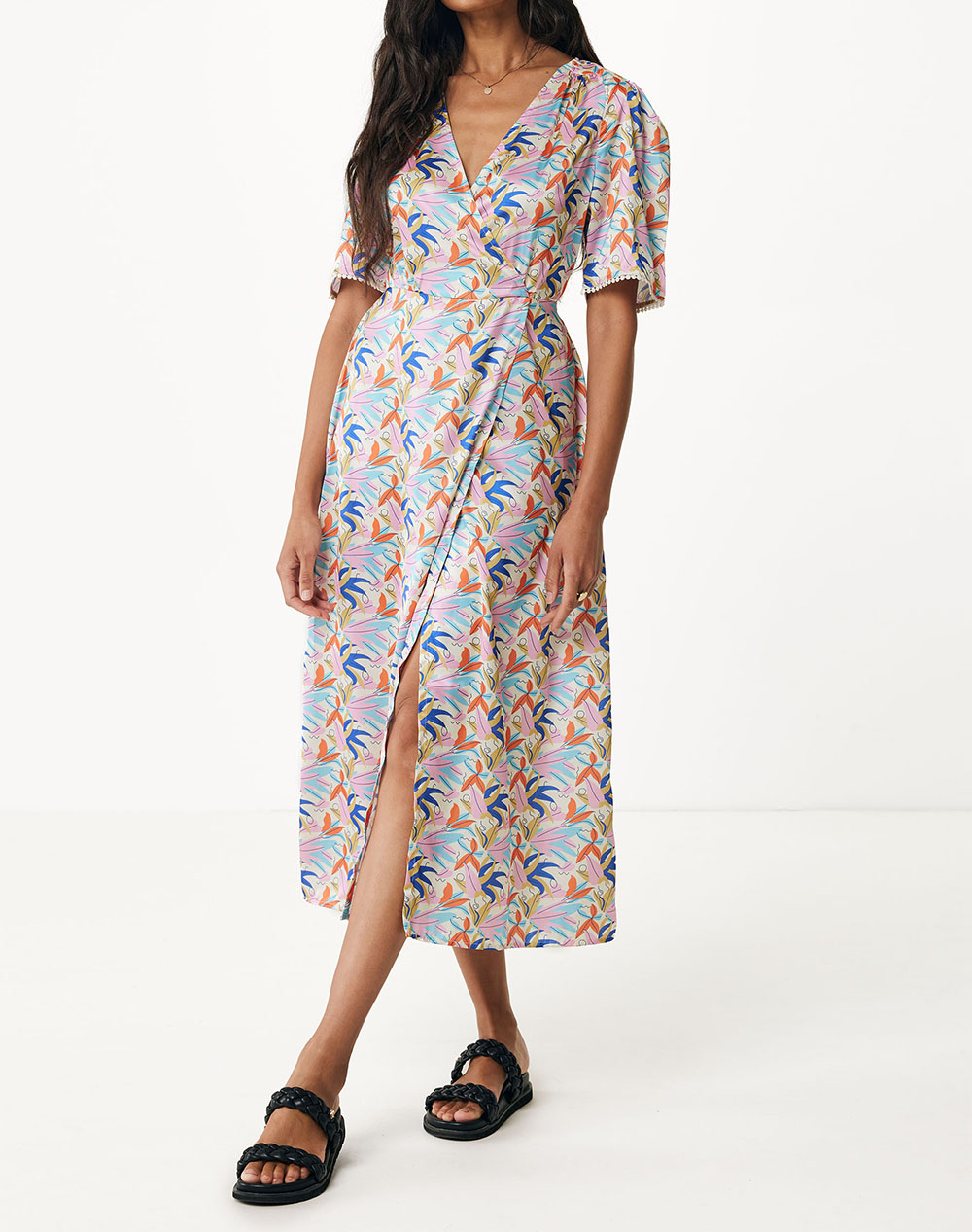 MEXX Maxi dress with ruffle details