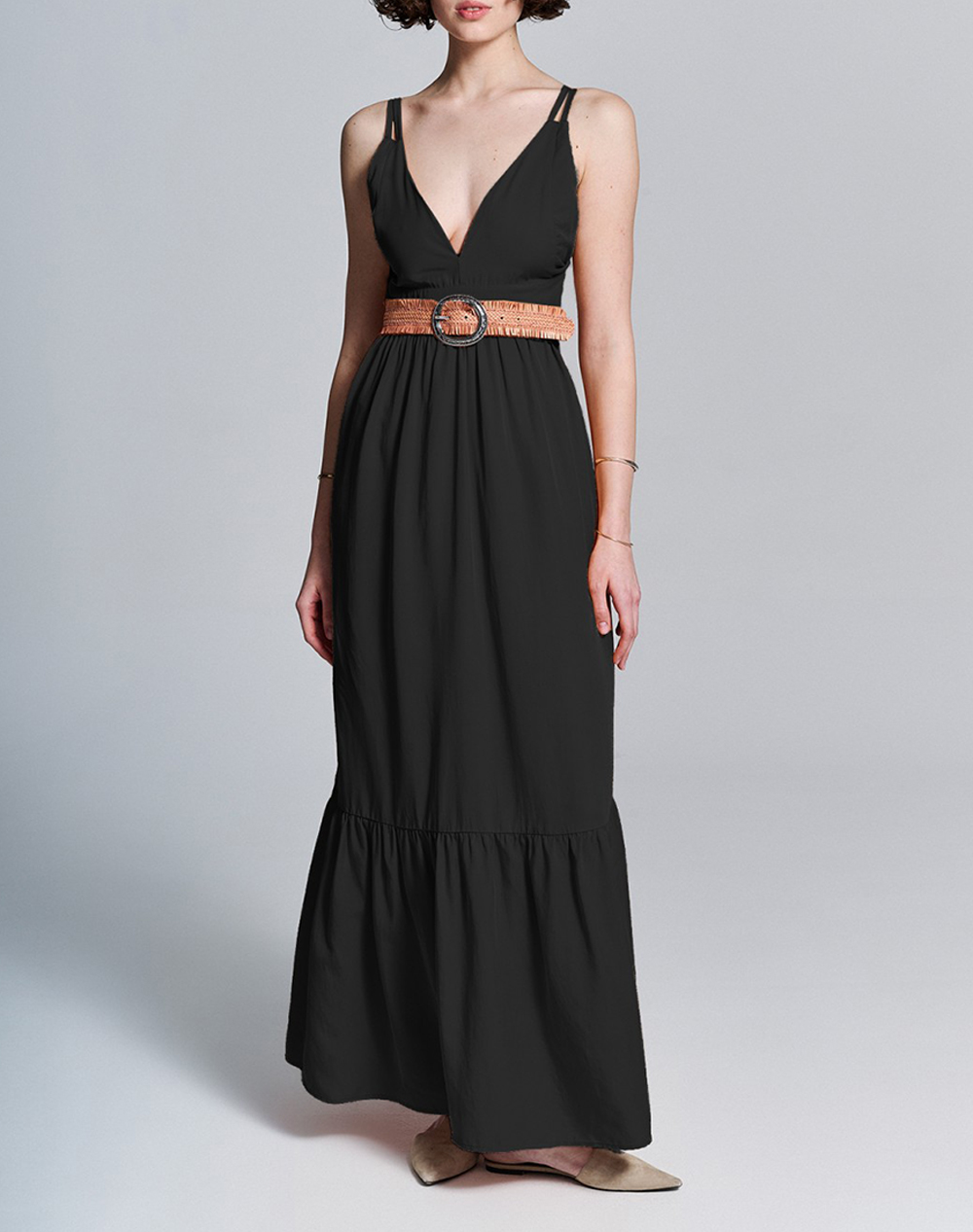 STAFF Mila long dress 67-007.051-Ν0090 Black
