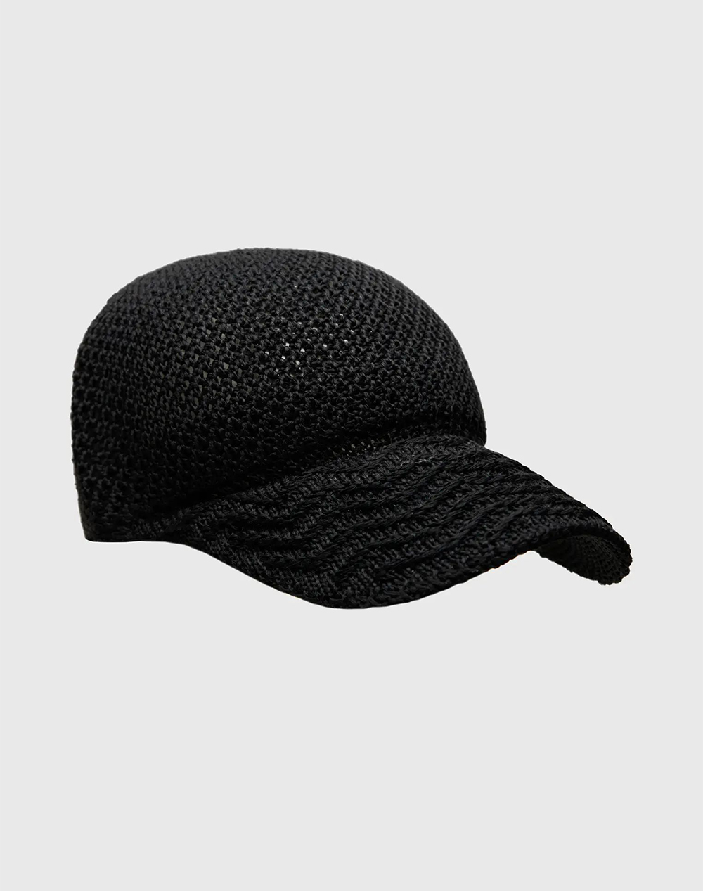 FUNKY BUDDHA Γυναικείο διχτυωτό καπέλο FBL009-431-10-BLACK Black