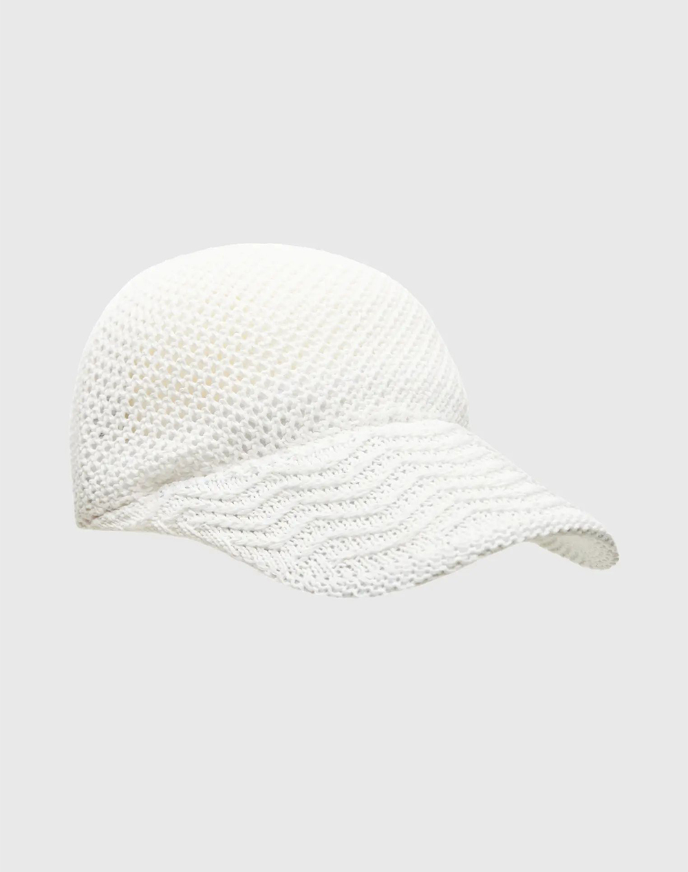 FUNKY BUDDHA Γυναικείο διχτυωτό καπέλο FBL009-431-10-OFF WHITE OffWhite