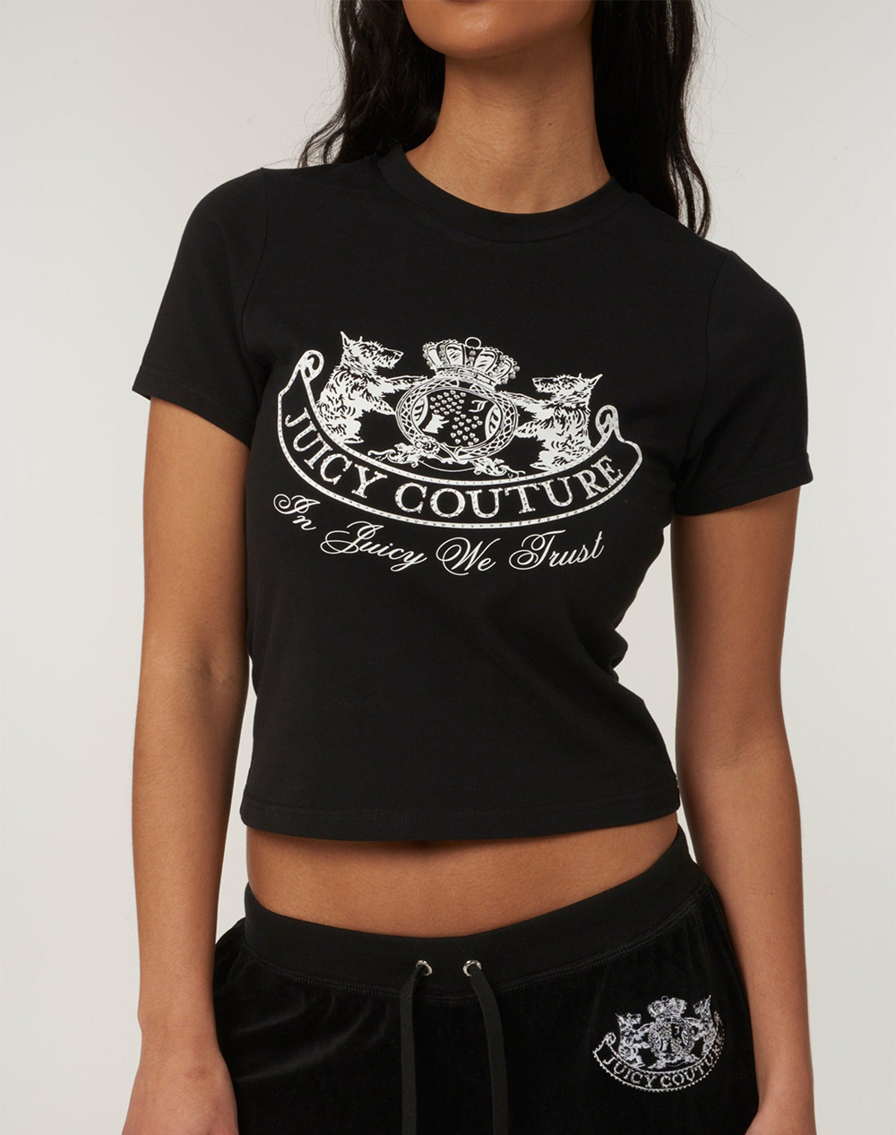 JUICY COUTURE ENZO DOG CREST T-SHIRT