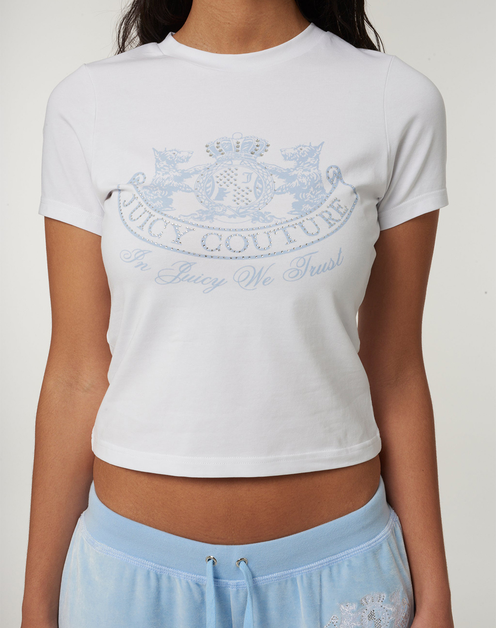 JUICY COUTURE ENZO DOG CREST T-SHIRT