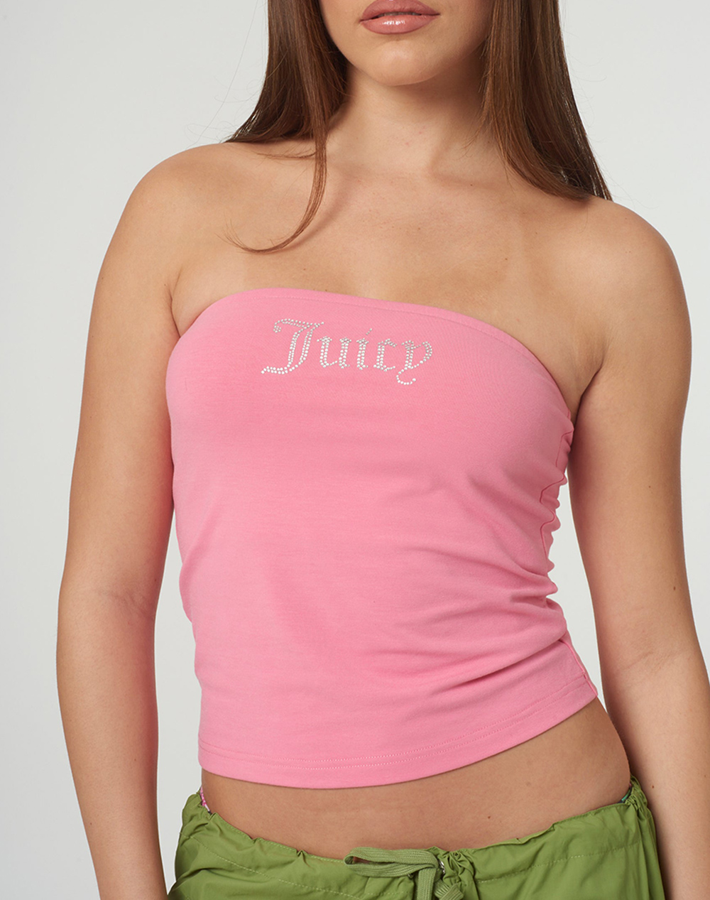 JUICY COUTURE JERSEY BABEY BANDEAU TOP JCWCT23310-650 Pink 3810TJUIC3460019_XR30383